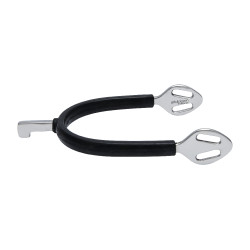 Esporas Stübben 1149 Fine Line aço inoxidável com revestimento de borracha