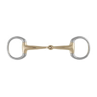 Bocal de bridão Stübben 2238 para equitação, 12 mm