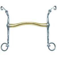 Mors de bridão Stübben 2490 equitação 16 mm