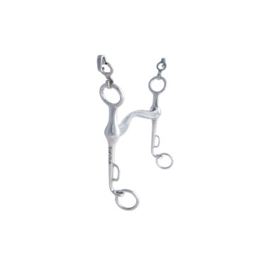 Mors de bridão Stübben 2490 Fine Line canhão 16 mm