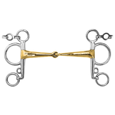 Mors Pelham Stübben 2246 Sweet-cobre canhão 16 mm