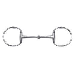 Mors releveur Gebiss Stübben 2432 aço inoxidável cano 16 mm