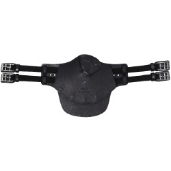 Cilindro peitoral Stübben Equi-Soft® sem acolchoamento Preto