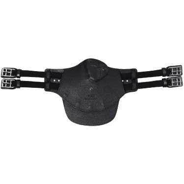 Cilindro peitoral Stübben Equi-Soft® sem acolchoamento Preto