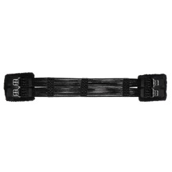 Cil Stübben corda com almofadas acolchoadas fivelas inox Preto