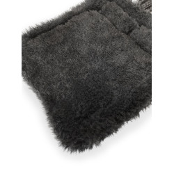 Cil Stübben corda com almofadas acolchoadas fivelas inox Preto