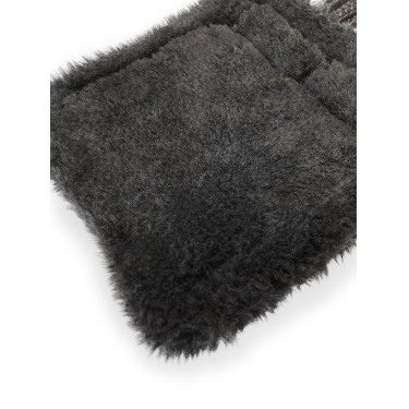 Cil Stübben corda com almofadas acolchoadas fivelas inox Preto