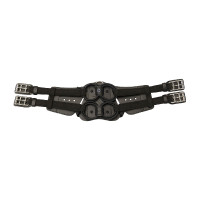 Cilha Stübben Equi-Soft® sem acolchoamento Preto