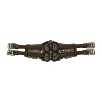 Cilha Stübben Equi-Soft® sem acolchoamento Ébano