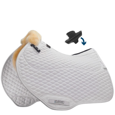 Tapete de salto de obstáculos Stübben pele de cordeiro Streamline Close Contact Branco