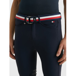 Cinto Tommy Hilfiger Equestrian Global Stripe masculino