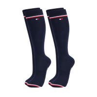 Meias Tommy Hilfiger Equestrian Byron pack com 2 inverno Azul-marinho Meias Tommy Hilfiger Equestrian Byron pack com 2 inverno Azul-marinho