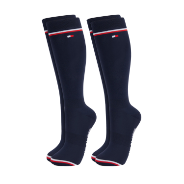 Meias Tommy Hilfiger Equestrian Byron pack com 2 inverno Meias Tommy Hilfiger Equestrian Byron pack com 2 inverno