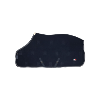 Cobertor polar Tommy Hilfiger Equestrian Oxford Azul-marinho