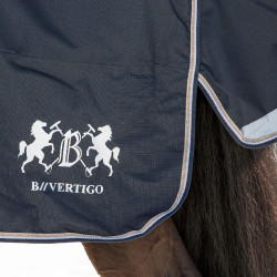 Capa de exterior Georgina B Vertigo com pescoço removível 250 g Azul-marinho