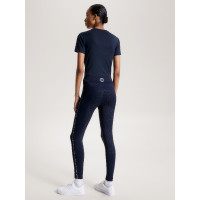 Legging Tommy Hilfiger Equestrian Rome full grip feminino Azul-marinho Legging Tommy Hilfiger Equestrian Rome full grip feminino Azul-marinho