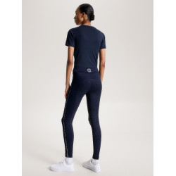 Legging Tommy Hilfiger Equestrian Rome full grip feminino Azul-marinho Legging Tommy Hilfiger Equestrian Rome full grip feminino Azul-marinho