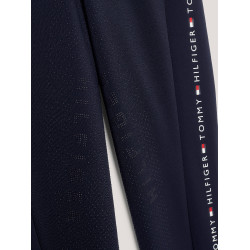 Legging Tommy Hilfiger Equestrian Rome full grip feminino Azul-marinho Legging Tommy Hilfiger Equestrian Rome full grip feminino Azul-marinho