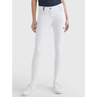 Calça Clássica Tommy Hilfiger Equestrian feminina Branco