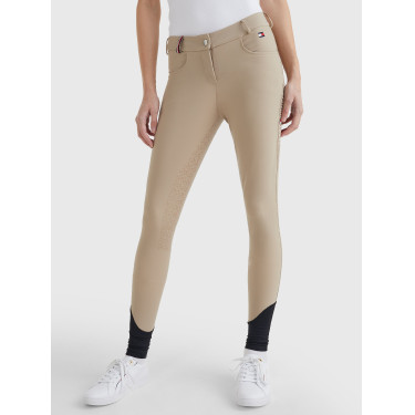Calça Clássica Tommy Hilfiger Equestrian feminina Calça Clássica Tommy Hilfiger Equestrian feminina