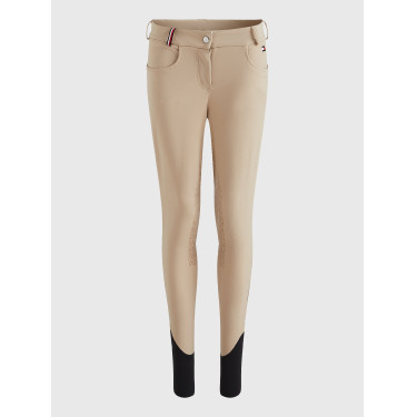 Calça Clássica Tommy Hilfiger Equestrian feminina Calça Clássica Tommy Hilfiger Equestrian feminina