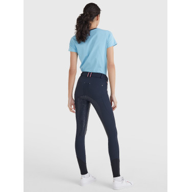 Calça Tommy Hilfiger Equestrian feminina full grip Calça Tommy Hilfiger Equestrian feminina full grip