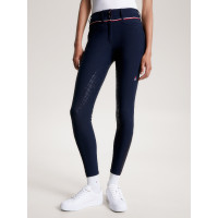 Calça Tommy Hilfiger Equestrian Geneva full grip feminina Azul-marinho Calça Tommy Hilfiger Equestrian Geneva full grip feminina Azul-marinho