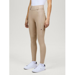 Calça Tommy Hilfiger Equestrian Highland Hybrid feminina com grip nos joelhos