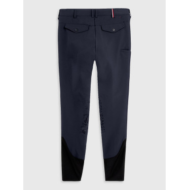 Calça Tommy Hilfiger Equestrian Pro masculina com grip nos joelhos Calça Tommy Hilfiger Equestrian Pro masculina com grip nos joelhos