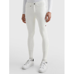 Calça Tommy Hilfiger Equestrian Pro masculina com grip nos joelhos Calça Tommy Hilfiger Equestrian Pro masculina com grip nos joelhos