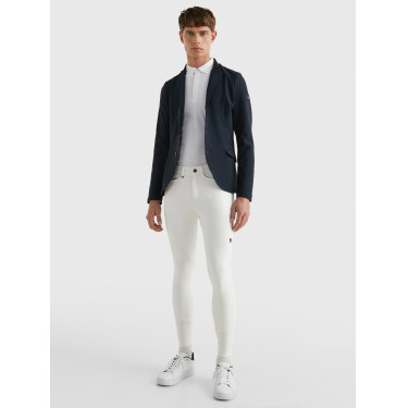 Calça Tommy Hilfiger Equestrian Pro masculina com grip nos joelhos Calça Tommy Hilfiger Equestrian Pro masculina com grip nos joelhos
