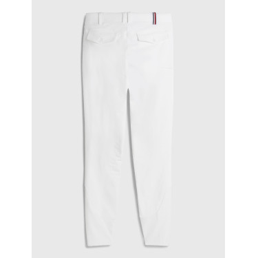Calça Tommy Hilfiger Equestrian Pro masculina com grip nos joelhos Calça Tommy Hilfiger Equestrian Pro masculina com grip nos joelhos