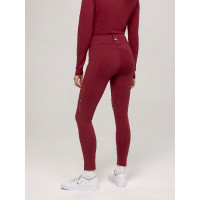 Calça Tommy Hilfiger Equestrian Vermont grip nos joelhos feminino Preto