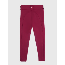 Calça Tommy Hilfiger Equestrian Vermont grip nos joelhos feminino Vermelho