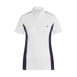 Polo de competição Tommy Hilfiger Equestrian Avon de mangas curtas feminino