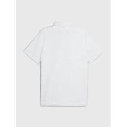 Polo de competição Tommy Hilfiger Equestrian Fresh Air Performance de mangas curtas para homem