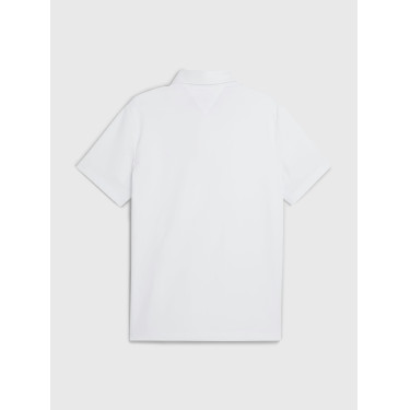 Polo de competição Tommy Hilfiger Equestrian Fresh Air Performance de mangas curtas para homem Polo de competição Tommy Hilfiger Equestrian Fresh Air Performance de mangas curtas para homem