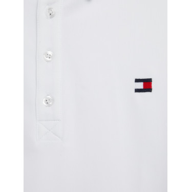 Polo de competição Tommy Hilfiger Equestrian Fresh Air Performance de mangas curtas para homem Polo de competição Tommy Hilfiger Equestrian Fresh Air Performance de mangas curtas para homem