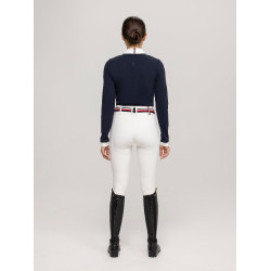 Polo de competição Tommy Hilfiger Equestrian Montana 2 em 1 feminino Polo de competição Tommy Hilfiger Equestrian Montana 2 em 1 feminino