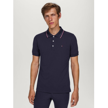 Polo Tommy Hilfiger Equestrian Harrison de manga curta para homem Polo Tommy Hilfiger Equestrian Harrison de manga curta para homem