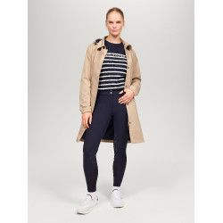 Suéter marinheiro Tommy Hilfiger Equestrian Fairflied feminino Azul-marinho