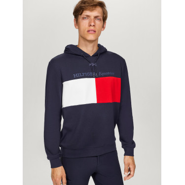 Moletom com capuz bandeira Tommy Hilfiger Equestrian Berkshire unissex Moletom com capuz bandeira Tommy Hilfiger Equestrian Berkshire unissex