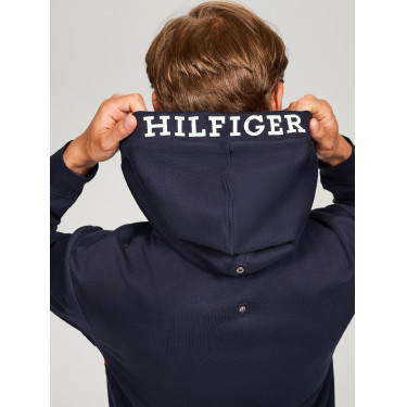 Moletom com capuz bandeira Tommy Hilfiger Equestrian Berkshire unissex Moletom com capuz bandeira Tommy Hilfiger Equestrian Berkshire unissex