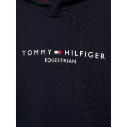 Moletom com capuz gráfico Tommy Hilfiger Equestrian Williamsburg unissex Azul-marinho