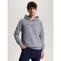 Moletom com capuz gráfico Tommy Hilfiger Equestrian Williamsburg unissex Cinza mesclado Cinzento Moletom com capuz gráfico Tommy Hilfiger Equestrian Williamsburg unissex Cinza mesclado Cinzento