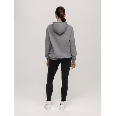 Moletom com capuz gráfico Tommy Hilfiger Equestrian Williamsburg unissex Cinza mesclado Cinzento Moletom com capuz gráfico Tommy Hilfiger Equestrian Williamsburg unissex Cinza mesclado Cinzento