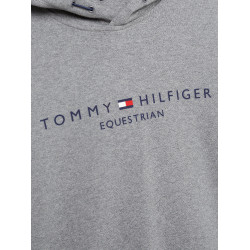 Moletom com capuz gráfico Tommy Hilfiger Equestrian Williamsburg unissex Cinza mesclado Cinzento Moletom com capuz gráfico Tommy Hilfiger Equestrian Williamsburg unissex Cinza mesclado Cinzento