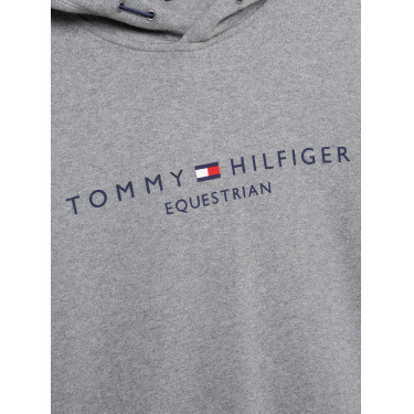 Moletom com capuz gráfico Tommy Hilfiger Equestrian Williamsburg unissex Cinza mesclado Cinzento Moletom com capuz gráfico Tommy Hilfiger Equestrian Williamsburg unissex Cinza mesclado Cinzento