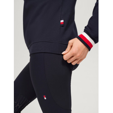 Moletom com capuz Tommy Hilfiger Equestrian Richmond feminino Moletom com capuz Tommy Hilfiger Equestrian Richmond feminino