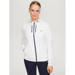 Casaco com fecho Tommy Hilfiger Equestrian Kingston feminino Cru